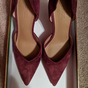 Vince Paulette Suede Heels